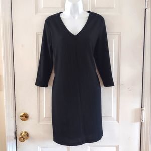 Est 1946 Black 1/4 Sleeves Dress. Size L. 🆕